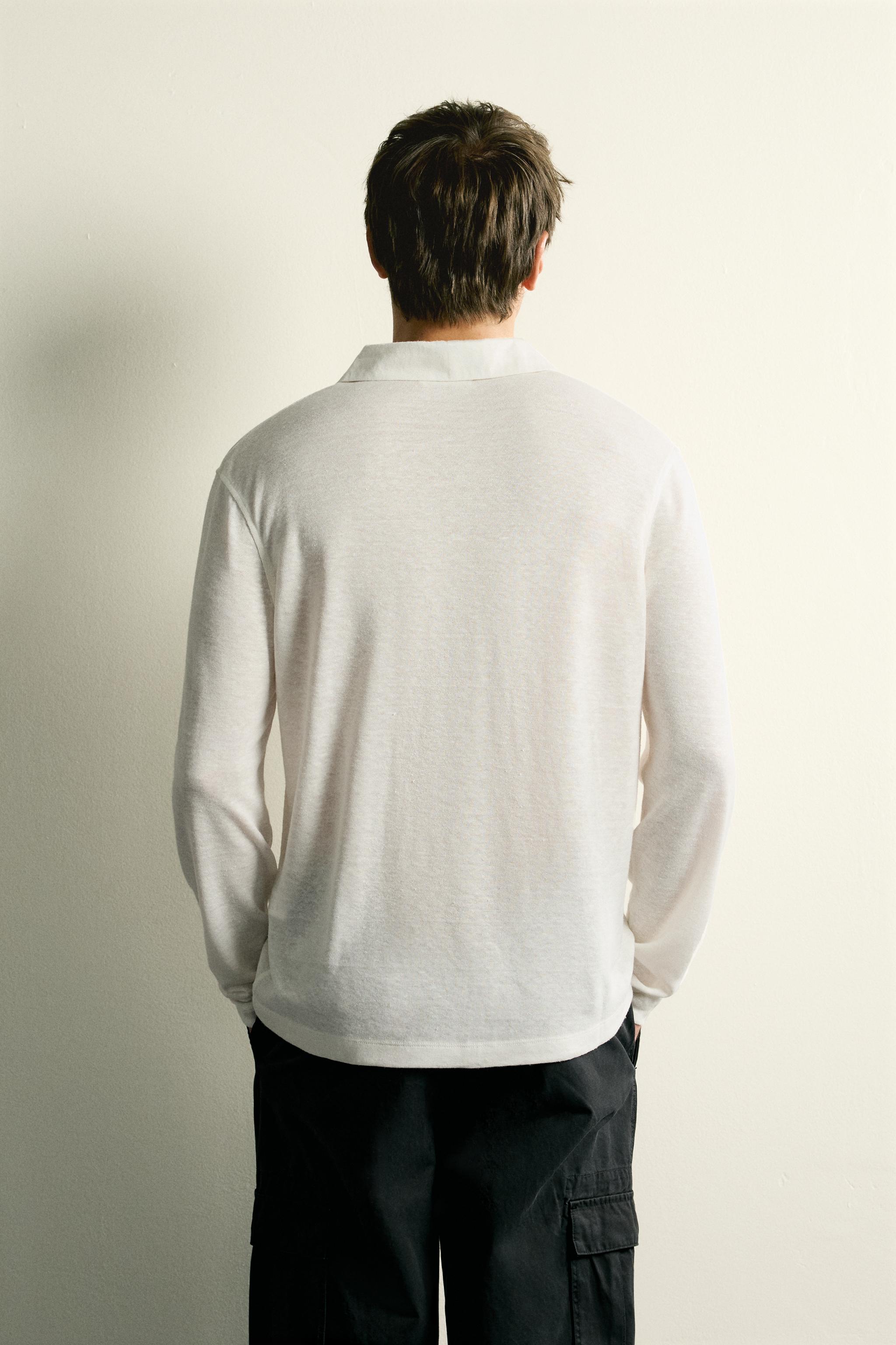 HEMP-VISCOSE BLEND REGULAR FIT POLO